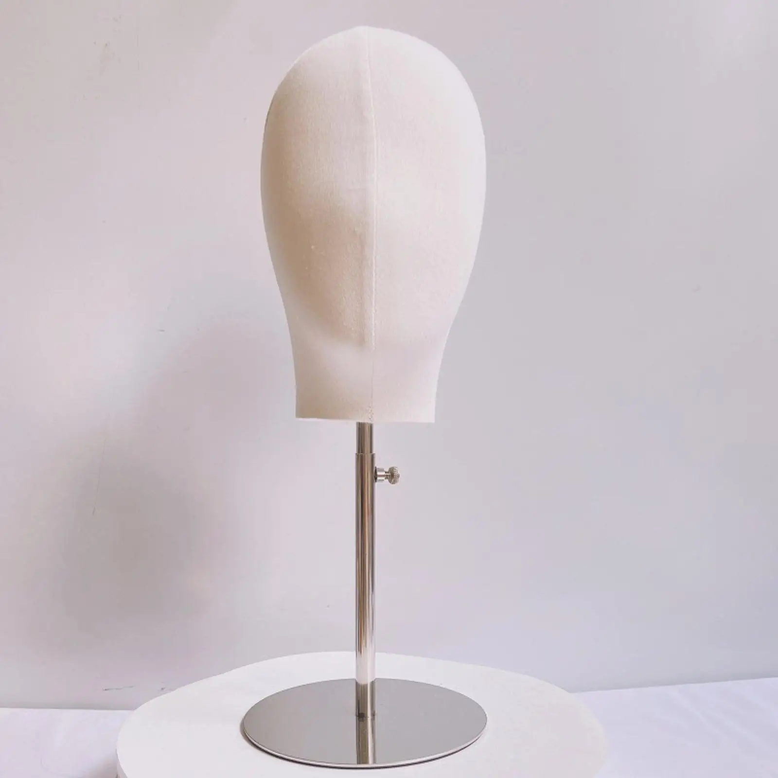 

Wig And Hat Holder with Canvas Block for Training And Display