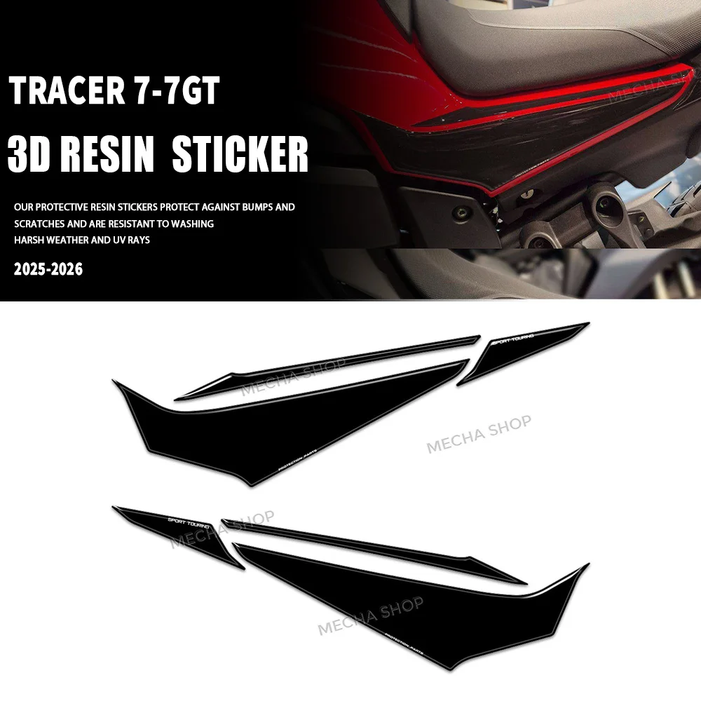 

Motorcycle Decal Kit 3D Stickers for Tracer 7 2025 2026 Underseat Tracer 7GT Protection