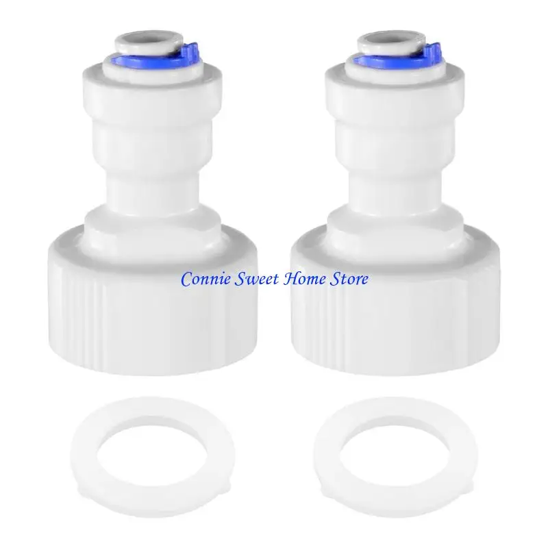 

LXAF 2 шт. устойчивый к давлению адаптер для фильтра для воды, простой в установке для кухни