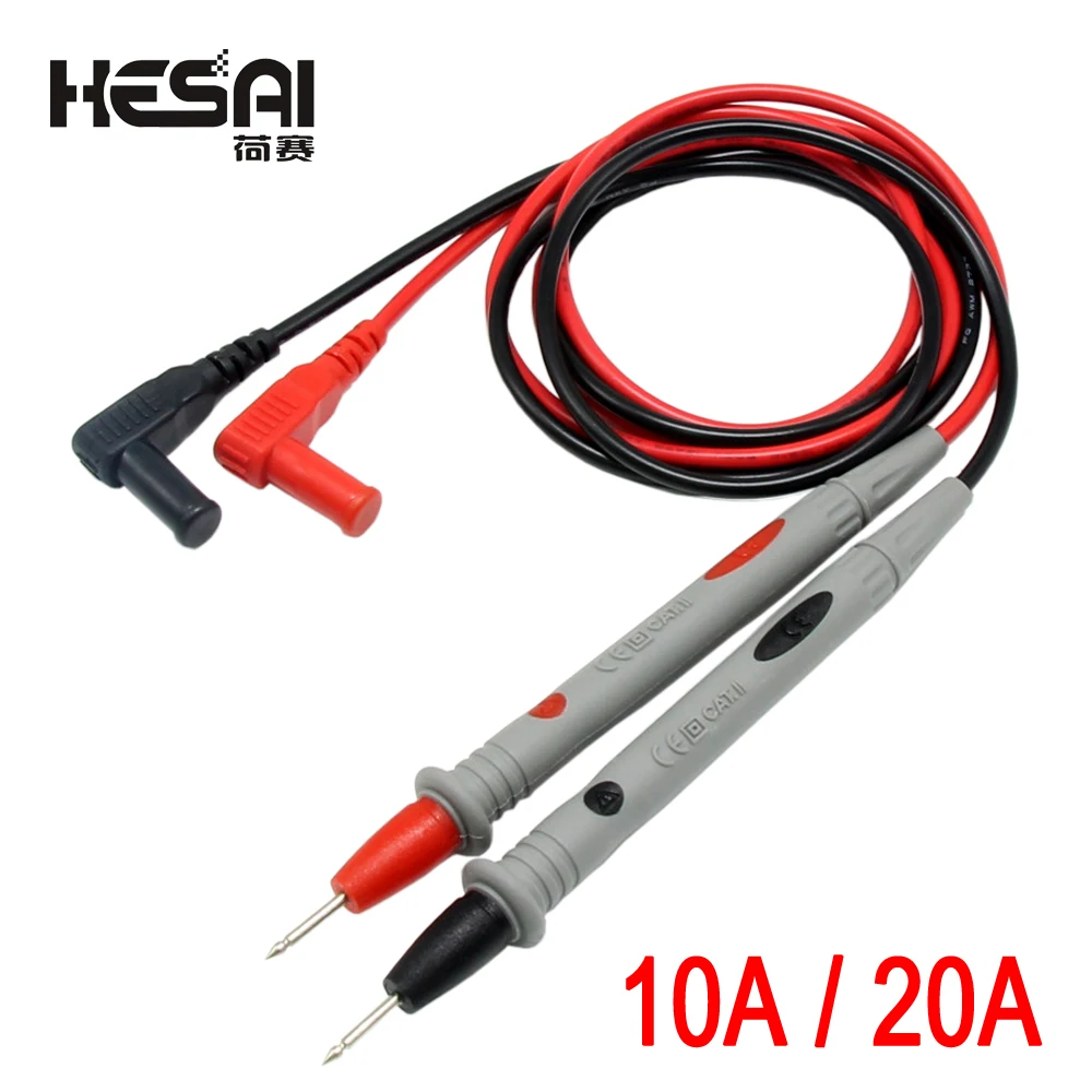 1000V Practical Multi Meter Test Pen Cable 110CM Universal Digital Multimeter Lead Probe Wire 10A / 20A