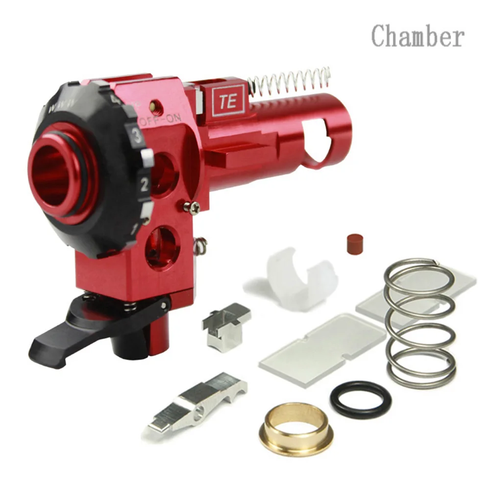 VULPO CNC Aluminum Alloy Precision Hop Up Chamber For Airsoft M4 M16 Gearbox Hunting Accessories