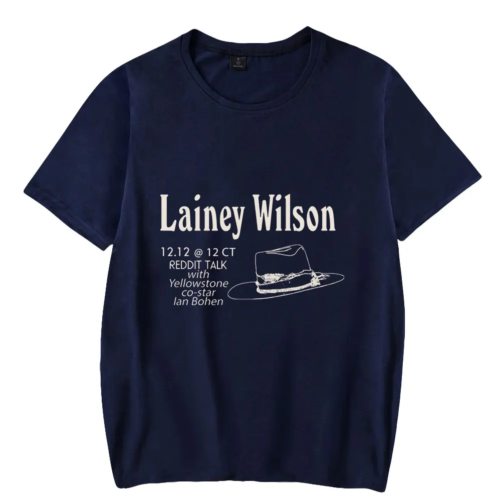 

Lainey Wilson Merch T-shirt Crewneck Short Sleeve Tee Women Men's Tshirt Casual Style Fashion Clothes