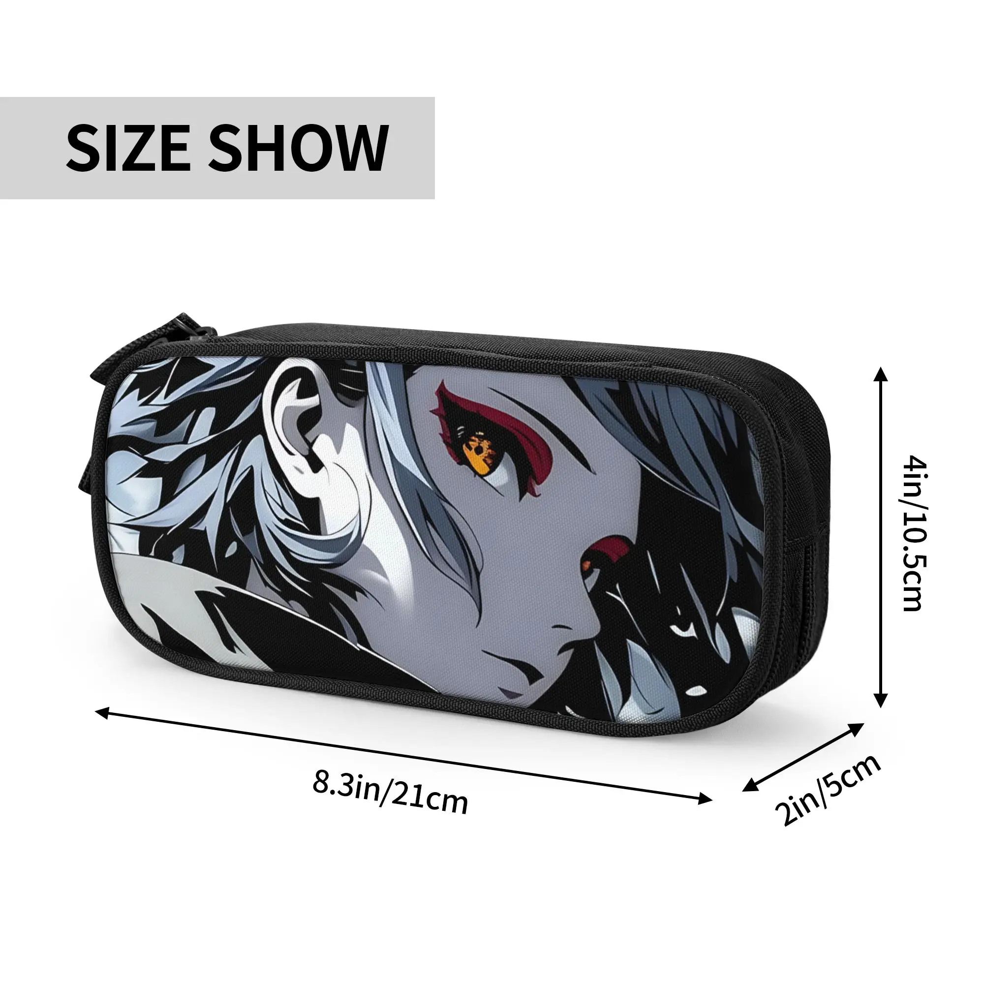 Custom Naruto Anime Theme Large Capacity Bags for Child  School Pencil Bag for Boys Gilrs Kids