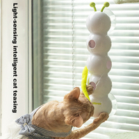 Smart Motion Cat Toy Charging Intelligent Interactive Cat Toy Motion Activated Cat Intelligent Toy with Tail Automatic Emerging