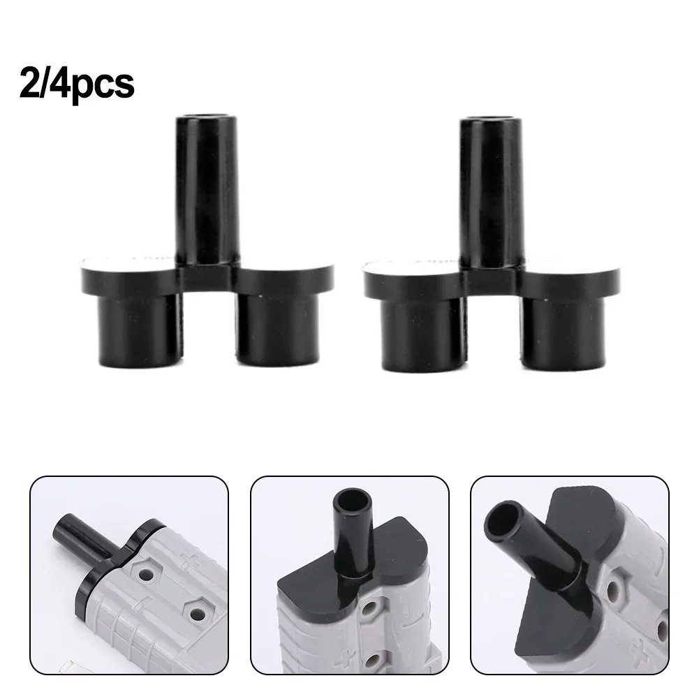 2 pz/4 pz Apparecchiature Elettriche Amp Spina Sigillo del Cavo Connettori del Cavo NERO Tappo di Tenuta del Cavo Facile Installazione Polvere Posteriore