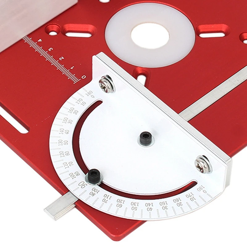 Aluminium Router Tisch Einsatz platte Jigs Router Tisch multifunktion ale Trimmer Gravier maschine