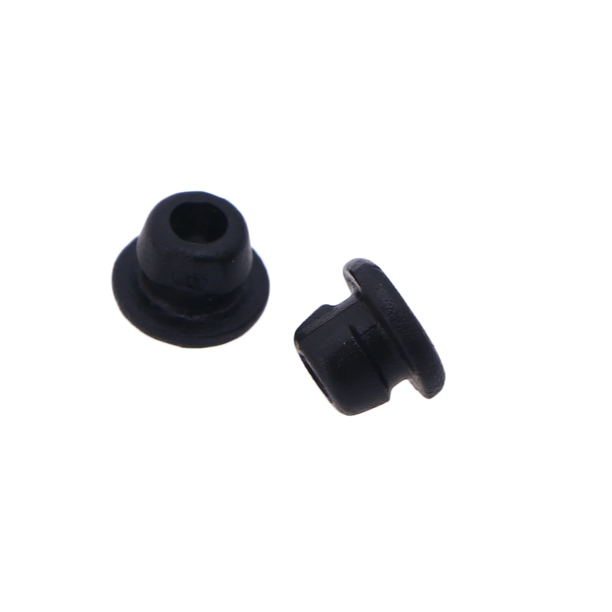 

100pcs Silicone Grommets For Tattoo Machine Needle Cushion Durable Long-Lasting Replacement Nipples Black Warm Tip