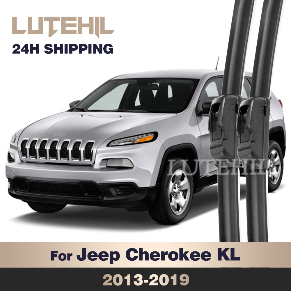 

For Jeep Cherokee KL 2013-2019 2014 2015 2016 2017 2018 Wiper Front Wiper Blades Windshield Windscreen Window Brush 26"+18"