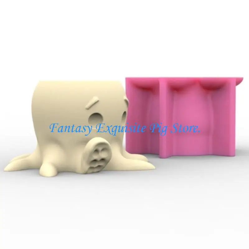 

Silicone Vase Molds Flower Jar Mold Octopus Unique Flowerpot Molds Vase Moulds for Hand-Making Craft