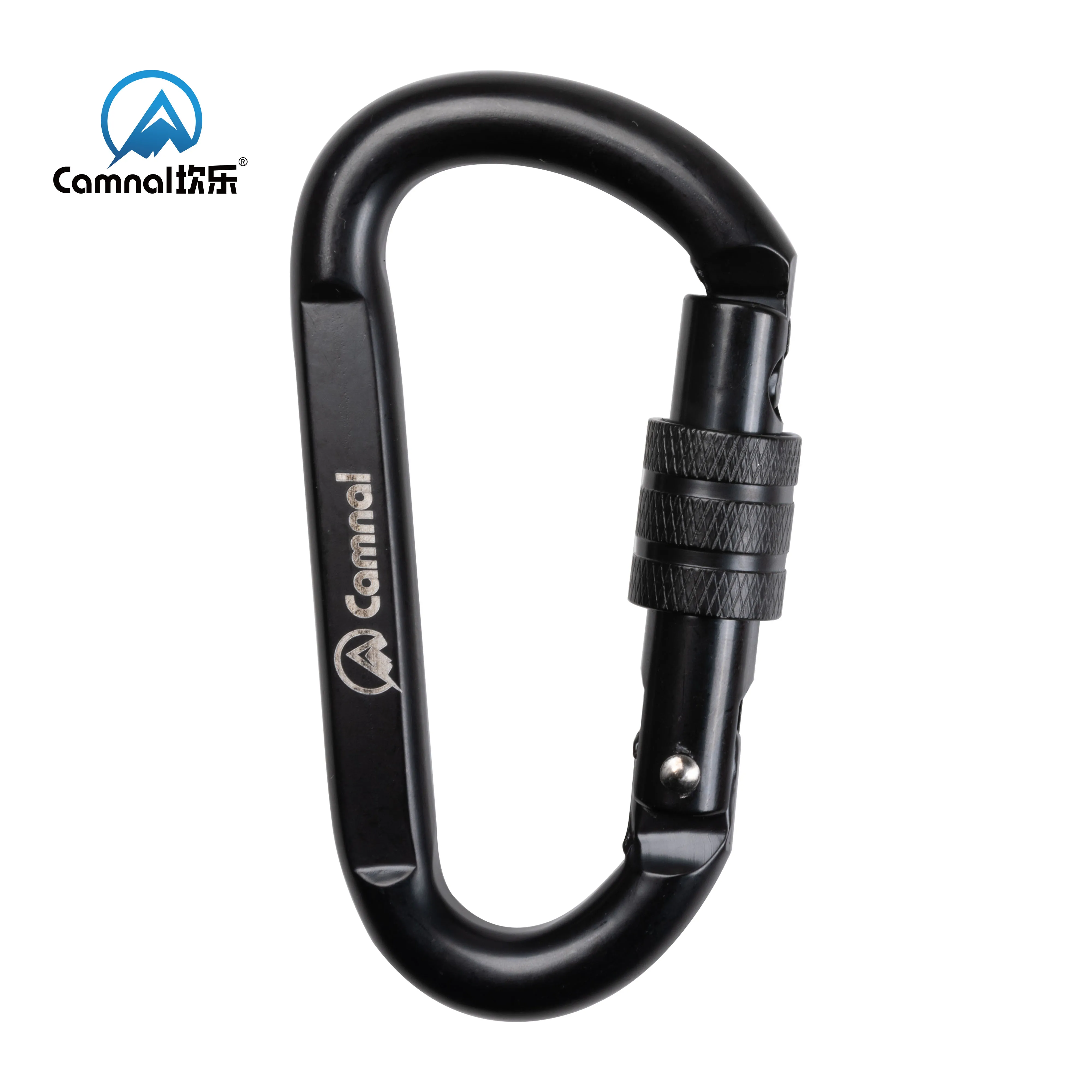 30KN Climbing Carabiner D Shape Quickdraws Professional Climbing Buckle Lock Security Safety Lock Outdoor Climbing Equipment