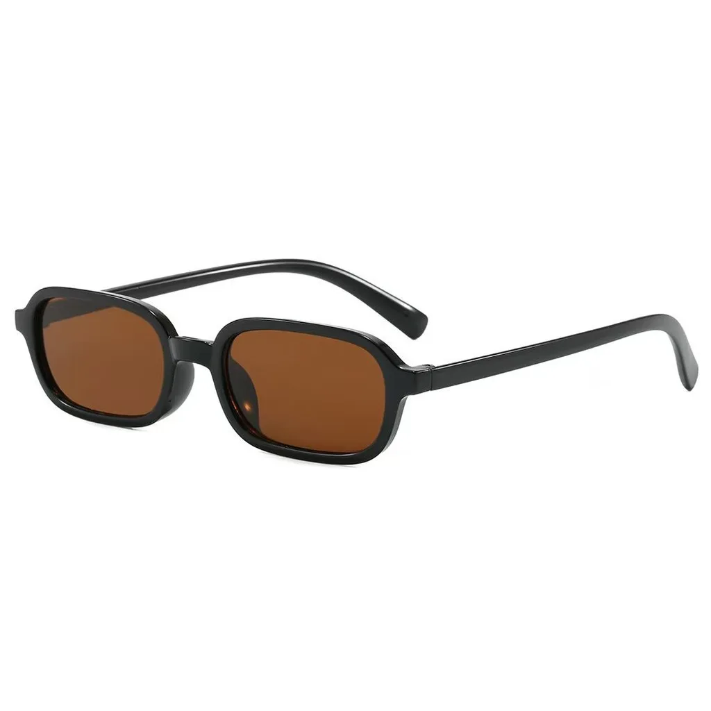 Women'S Small Rectangle Sunglasses Multiple Color Options Uv400 Sunglasses Pc Frame Sun Glasses Reliable For Fishing Driving