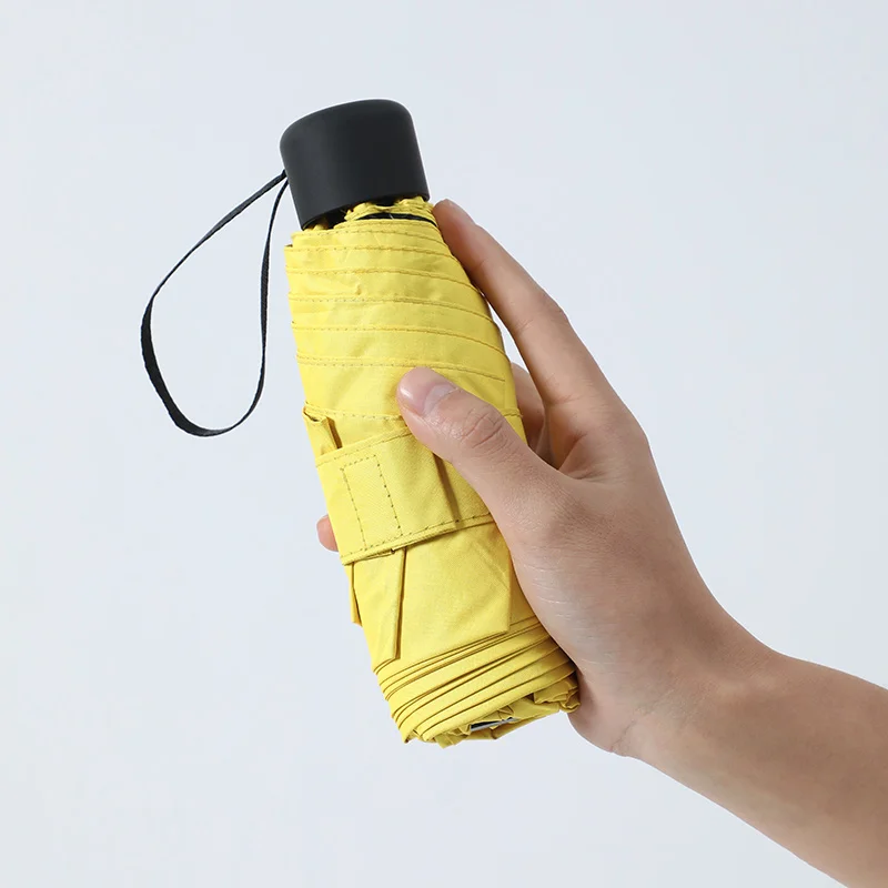 Ultraleichter Mini-Taschen-Regenschirm für Damen, klein, winddicht, faltbar, für Reisen, kompakt, Regen, Herren-Regenschirm, Sonnenschutz-Regenschirm, Outdoor-Um – Detail 4