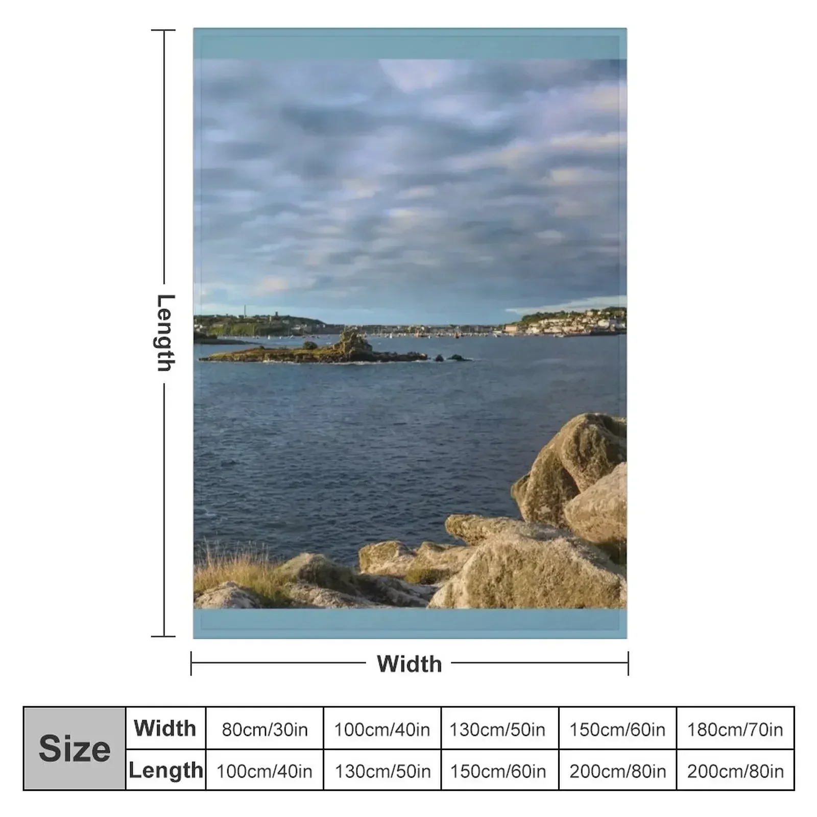 St Marys, Isles of Scilly Throw Blanket Large Vintage Moving Luxury For Baby Blankets For Sofas Blankets