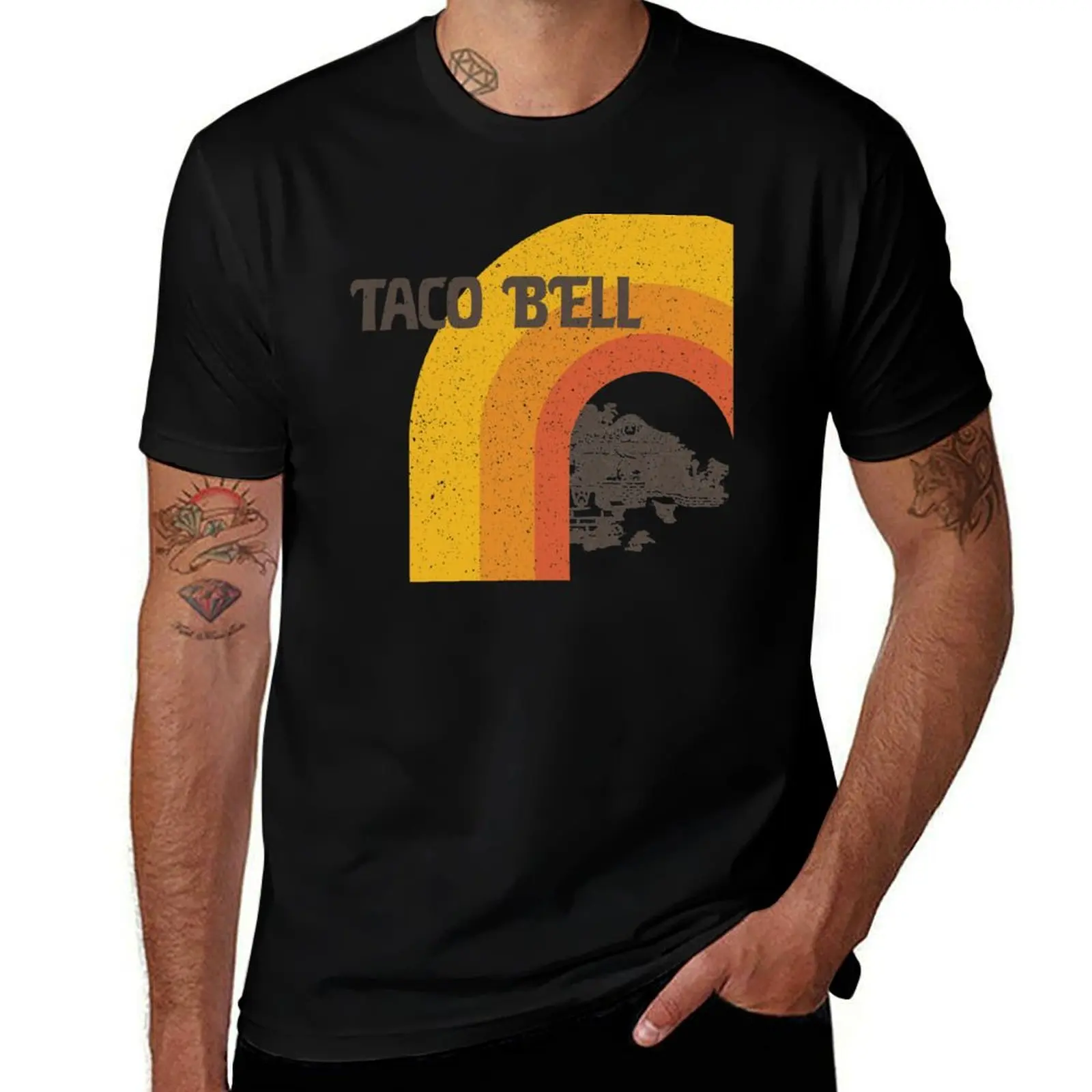 

Vintage Taco T-Shirt man t shirt summer t shirt custom print cotton t shirt pack T-shirt