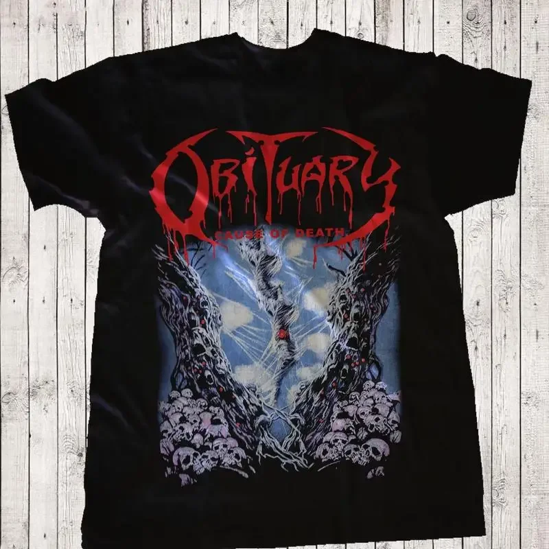 OBITUARY Cause of Death T Shirt Full Size S 5XL SS241