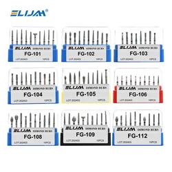 Dental Diamond Burs Drill For High Speed Handpiece Dentist Bur Denspay FG Series Dia.1.6mm Polishing Whitening Tool Lab Material