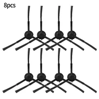 8Pcs Side Brushes For IHome Nova Self Empty Robot Vacuum Cleaner Household Vacuum Cleaner Replacement Spare Parts