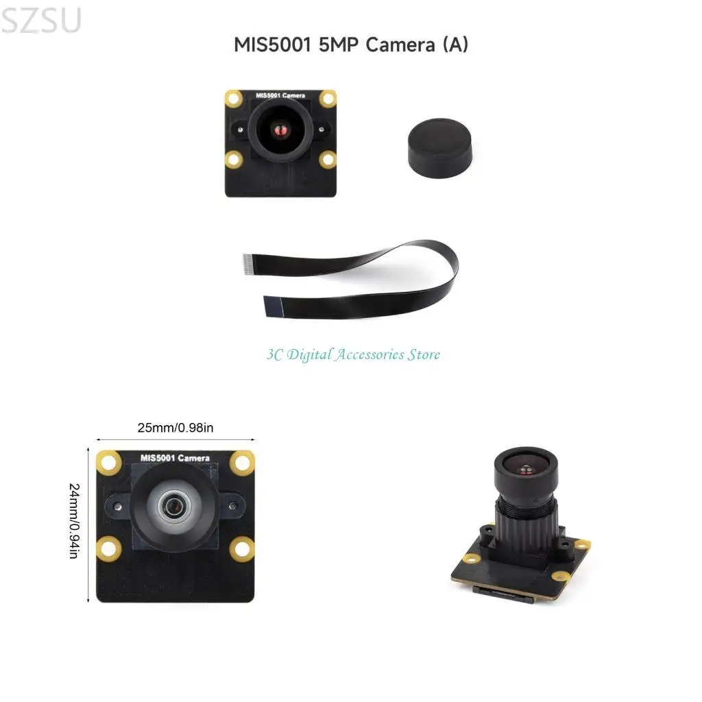 

5 -мегапиксельный модуль с высоким разрешением SZSU High Resolution MIS5001 для широкоугольной объектива RV1106