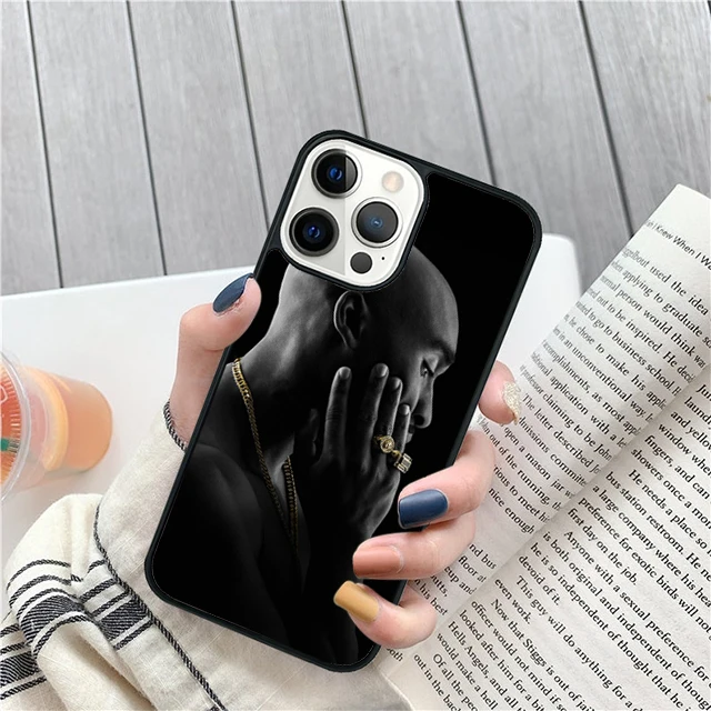 2pac iPhone17 Pro スマホケース ブラック ストリート Tupac 2pac