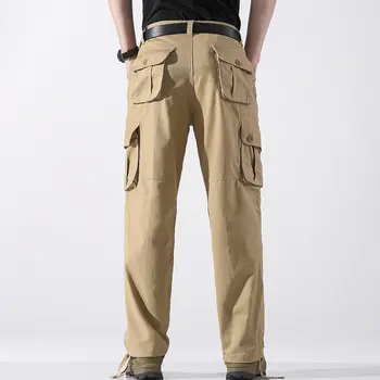 6口袋美國男士工裝褲,100%純棉,戰術戰鬥戶外褲 6 最佳銷售 工作褲 - №1