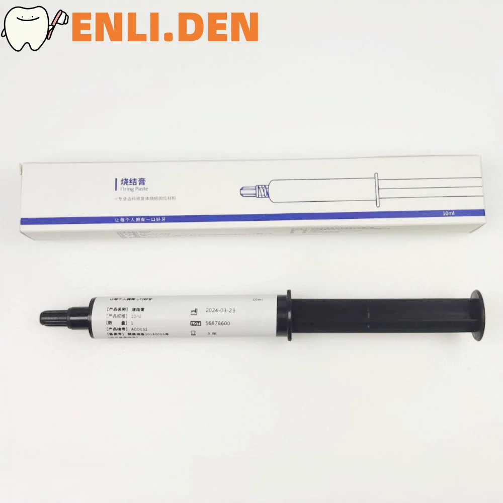 10ml Firing Paste Professional Dental Restoration Sintering Fixed Material for Veneer Crown and Bridge Lab Material