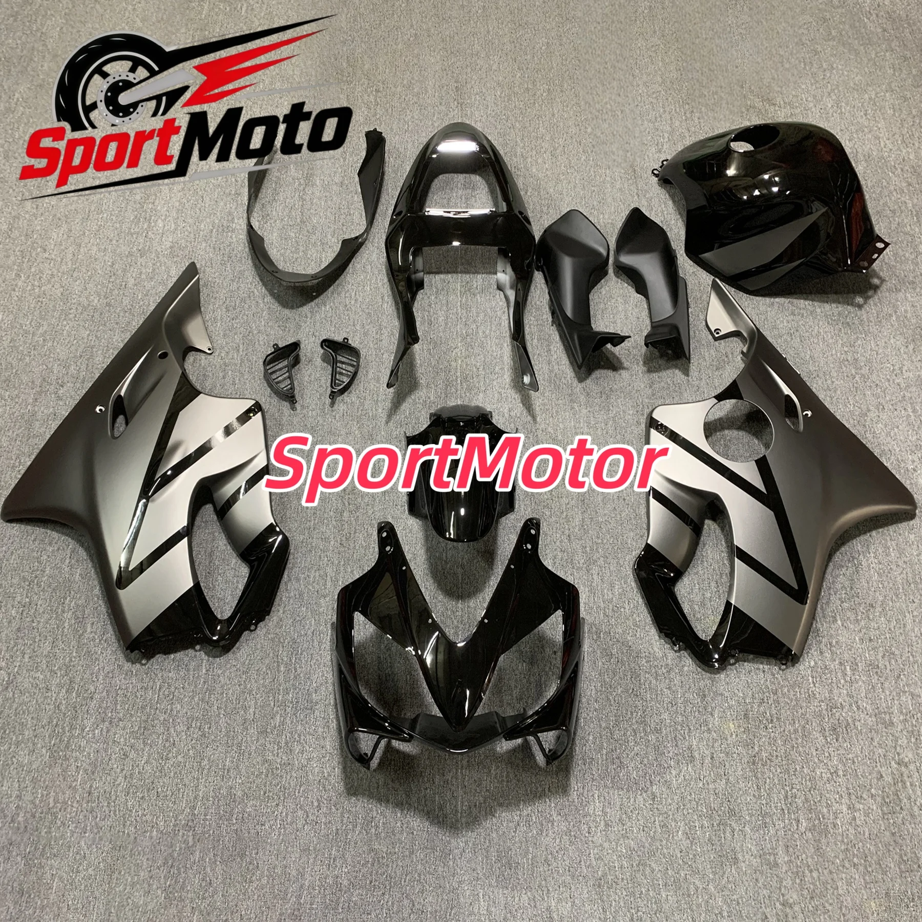 For Honda CBR600 F4I CBR F4I 2001 2002 2003 Cowl Body Full Fairing Kit Tank Bodywork ABS Injection Plastic Black