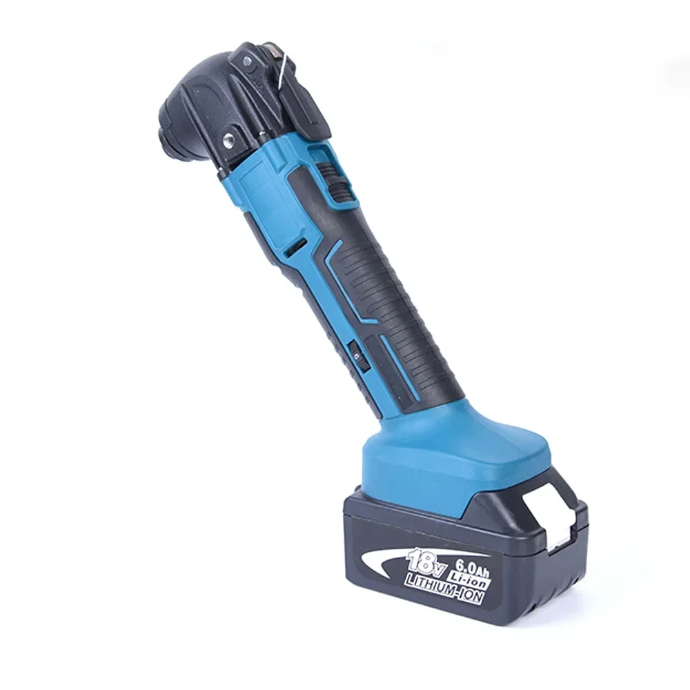 Electric Oscillating Tool Lithium-ion Cordless Multifunctional Oscillating Renovator Tools 6 Gears of Speeds Adjustable