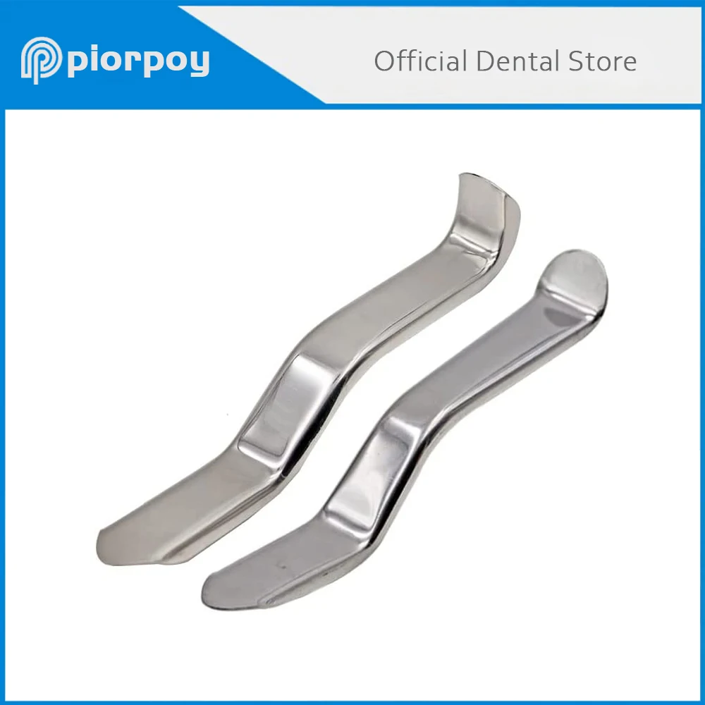 PIORPOY 1 Pc Surgery Instruments Dental Lip And Cheek Retractor Stainless Steel Implant Mouth Opener Dentistry Lip Hook Clamps