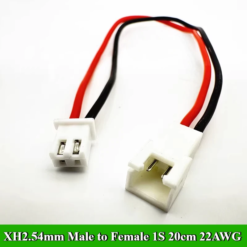 

1S 2S 3S 4S 5S 6S 7S 8S LiPo Battery Balance Charger Plug Extension Cord Wire Balancer Connector Cable JST XH2.54 Male to Female