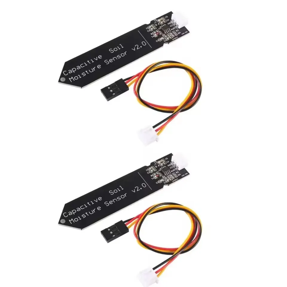 Corrosion Resistant Capacitive Soil Moisture Sensor 3.3-5.5V Analog Output Soil Humidity Detector