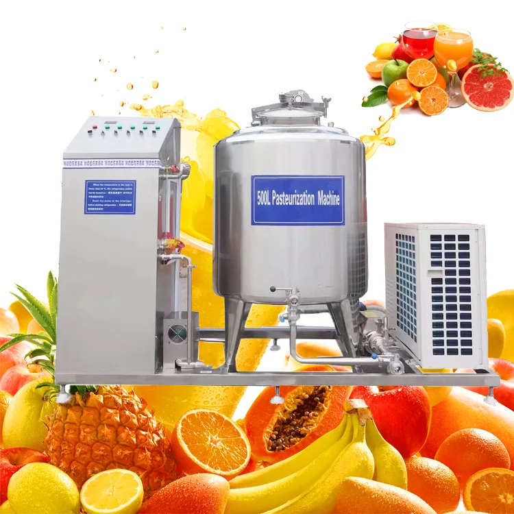 Profesional 500 Litros Pour 1000 Litros Pasteurizador Jus De Fruit