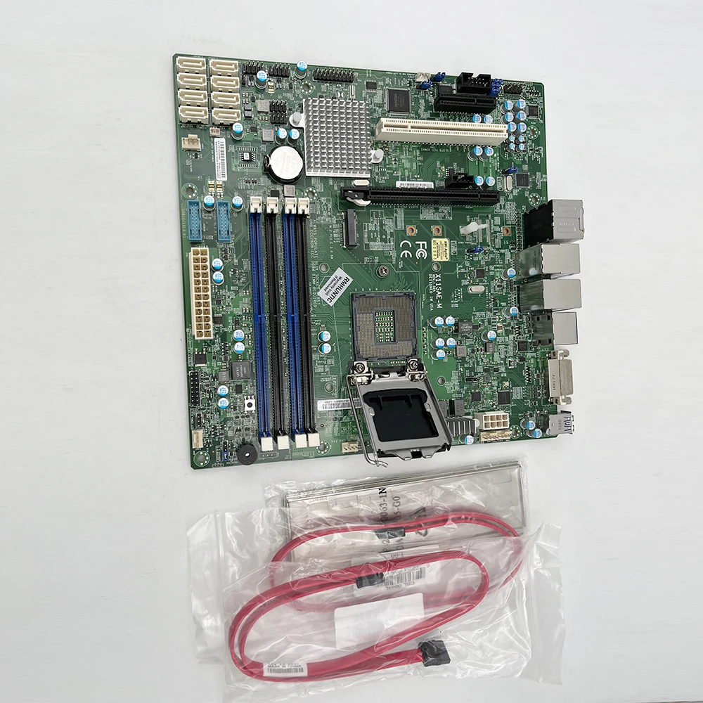 X11Sae-M para placa-mãe de estação de trabalho Supermicro C236 Chipset LGA1151 para Xeon E3-1200 v5/v6 6a/7a geração.