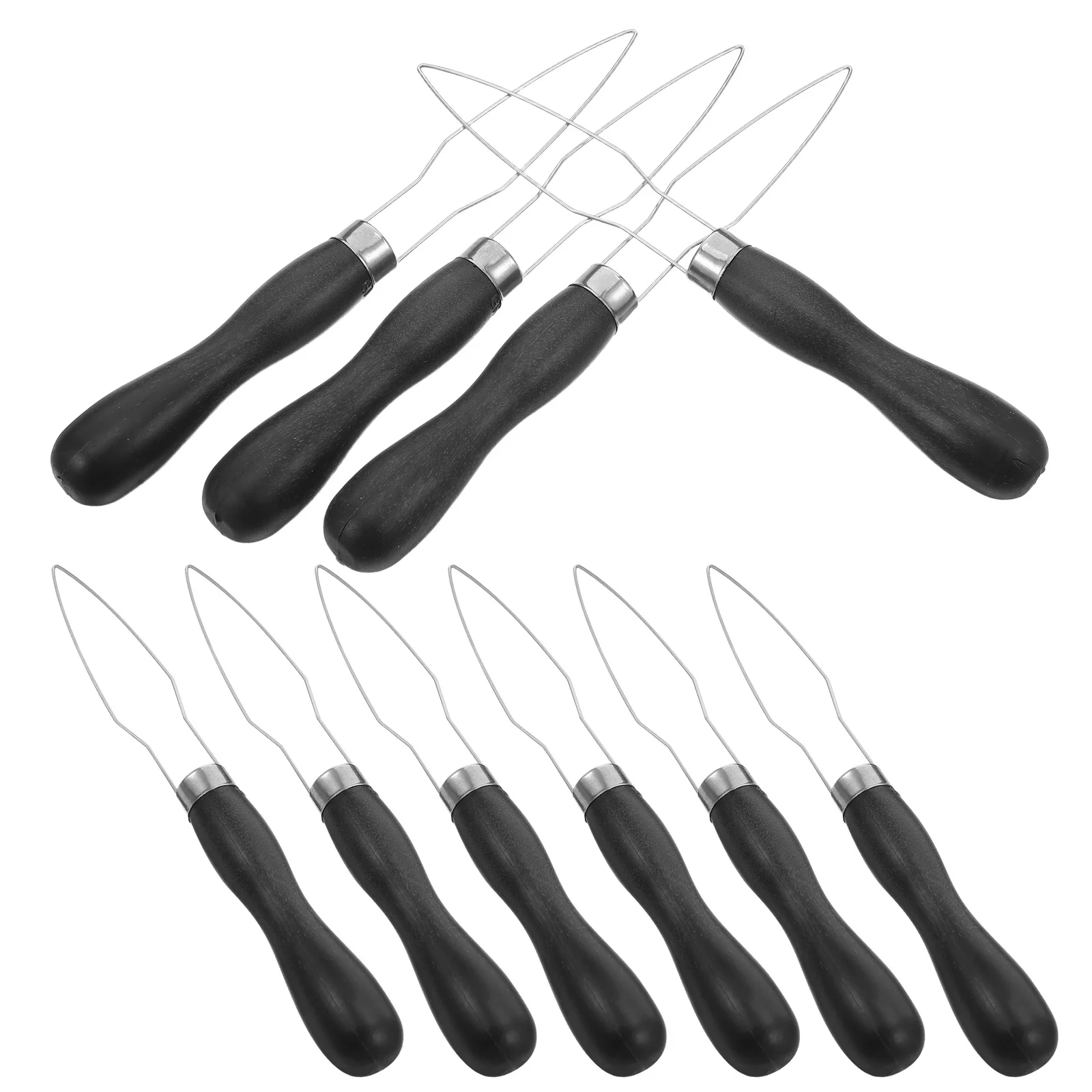 

10 pcs Button Helper Tool: Quick Buttoning Solution For Seniors Ergonomic Stainless Steel Fastener For Shirts Pants