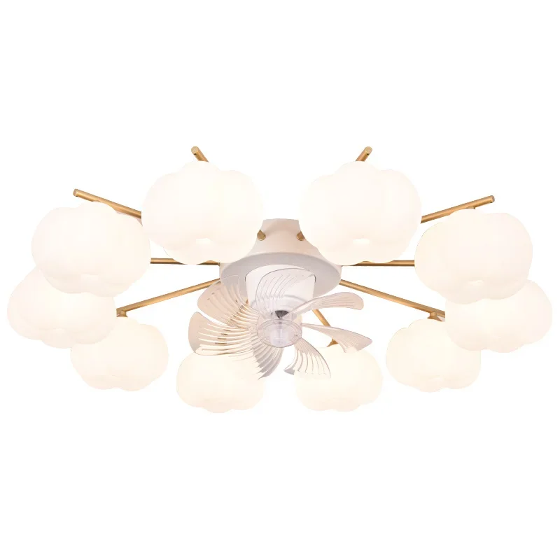 

Living room hall light, new cotton shaking fan light, modern simplicity