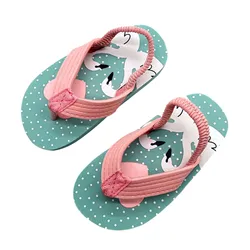 Children Slippers Girls Flip-flops Summer Casual Sandals Fashion Waterproof Child Beach Shoes Baby Boys Home Shoes Kids Slippers