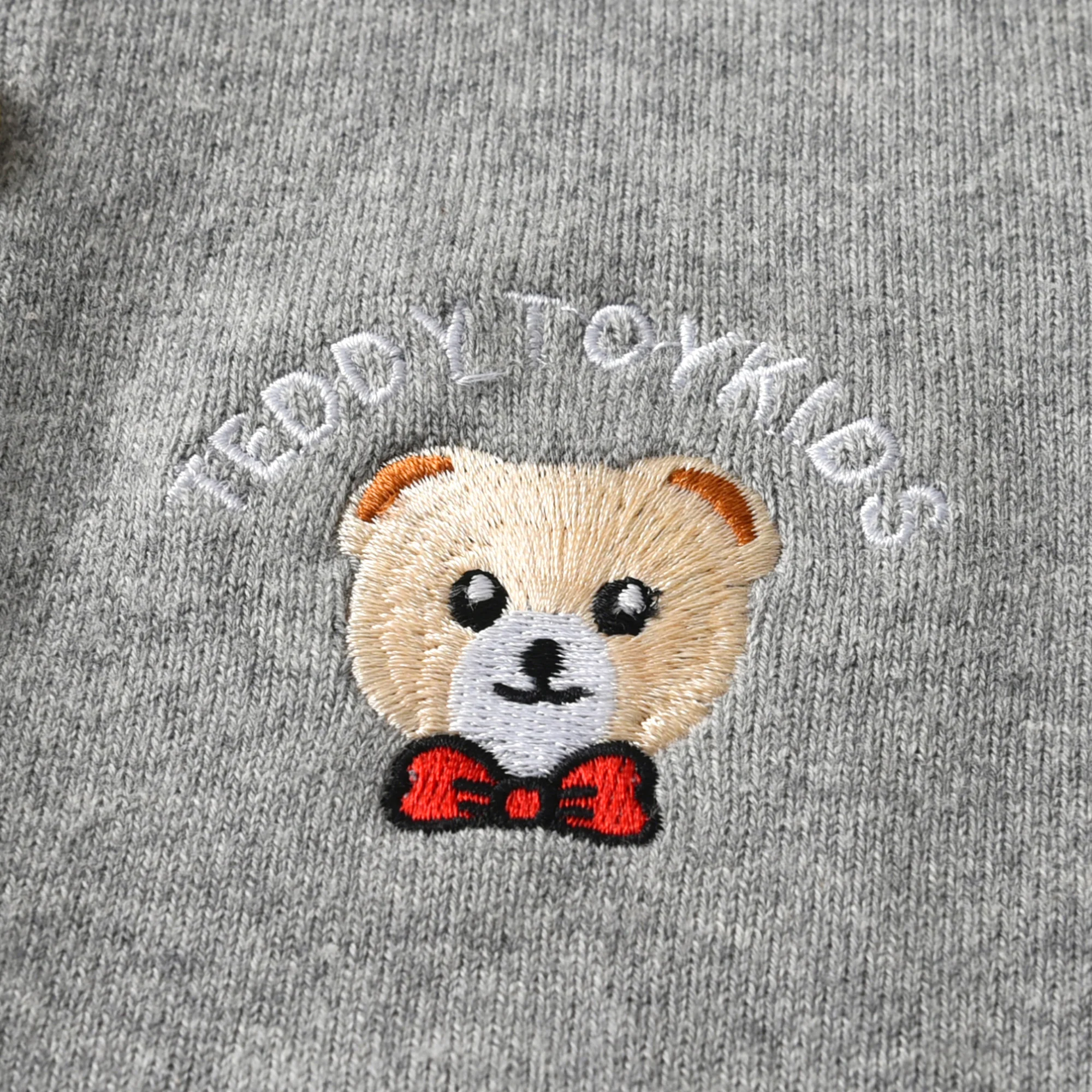 سويت شيرت للأطفال - سترة صوفية قطنية ناعمة بأكمام طويلة وأزرار أمامية للأطفال الأولاد والبنات (نمط الخريف والشتاء) #4