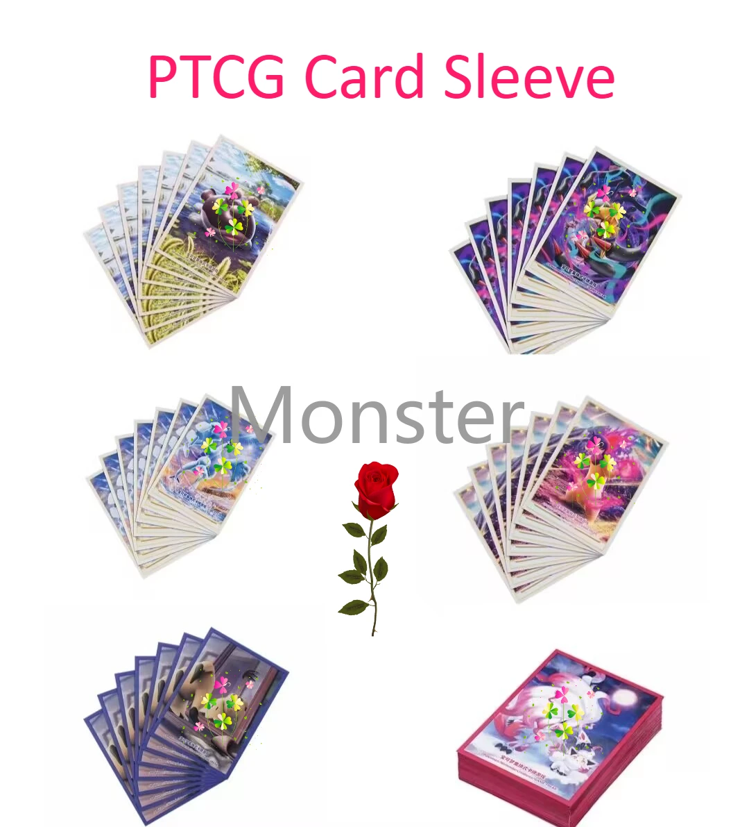 

64 шт./компл. чехол для карт PTCG Pokemon DIY аниме коллекционная защита для карт настольная игра Zoroark Lugia Giratina Clodsire Mimikyu Primeape