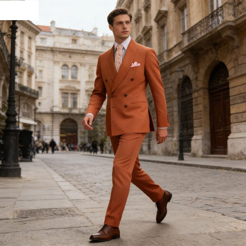 

Men's Single Tuxedo Jacket with Metal Lapel Xale Festa De Casamento Formal Dance Wedding Groomsmen Slim Fit Terno Masculino