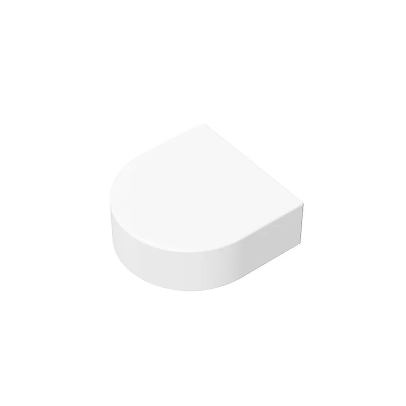 24246 Round 1 x 1 Half Circle Extended Brick Collections Bulk Modular GBC Toys For Technical MOC DIY BuildingsĀ Blocks 1Pcs Gifts