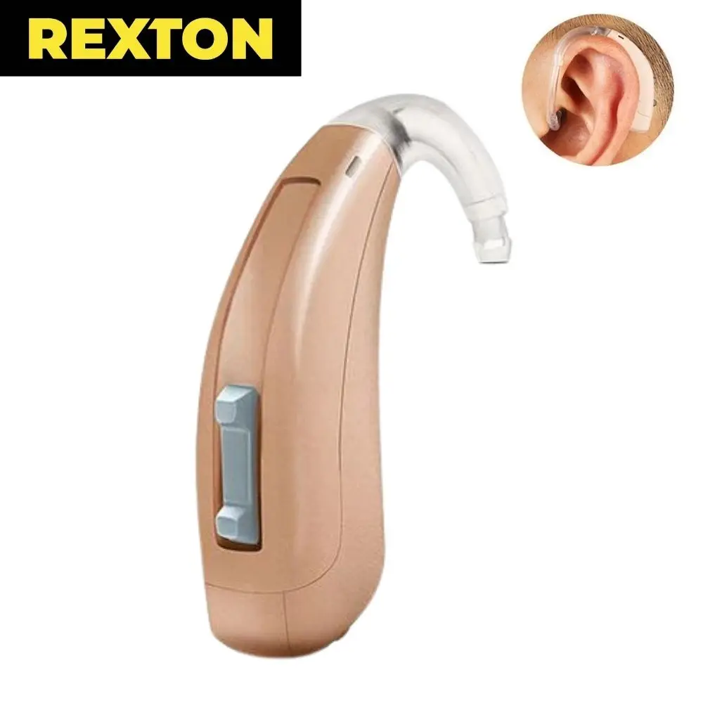 

Rexton Siemens 6 Channels Digital Hearing Aid 120 Db Sound Amplifier Wireless Ear Aids for Elderly Moderate to Severe Loss