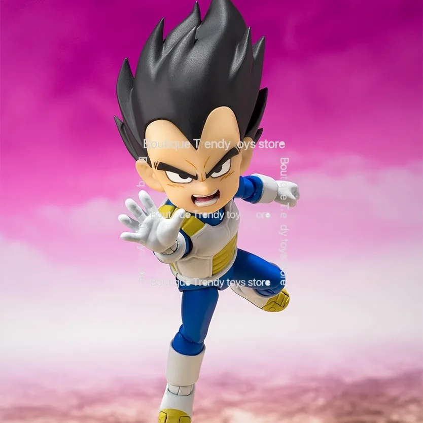 BANDAI S.H.Figuarts SHF Dragon Ball Vegeta Goku Piccolo Super Saiyan MINI DAIMA Anime Action Figures Model Toys view 3