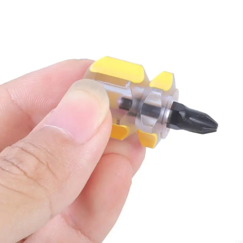 C7AC Conjunto chave fenda pequena 5 peças conveniente para ferramentas viagem com design compacto