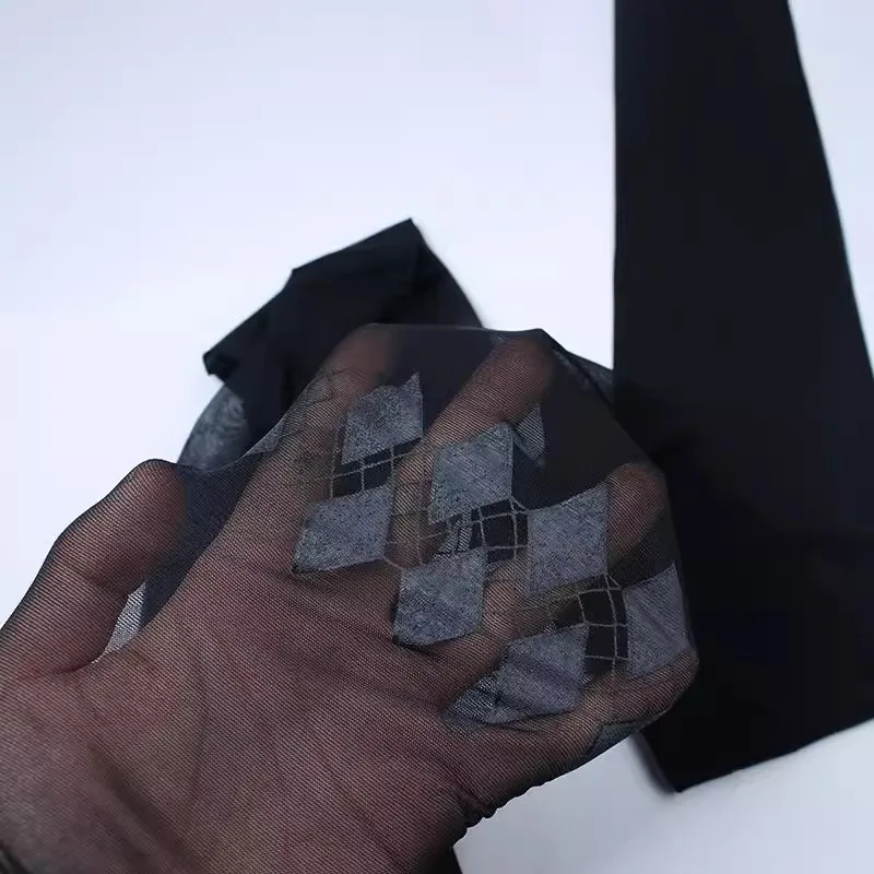 Anime Zenless Zone Zero Ellen Joe Cosplay pończochy czarne jedwabne pończochy wyroby pończosznicze czarne rajstopy akcesoria świąteczny prezent