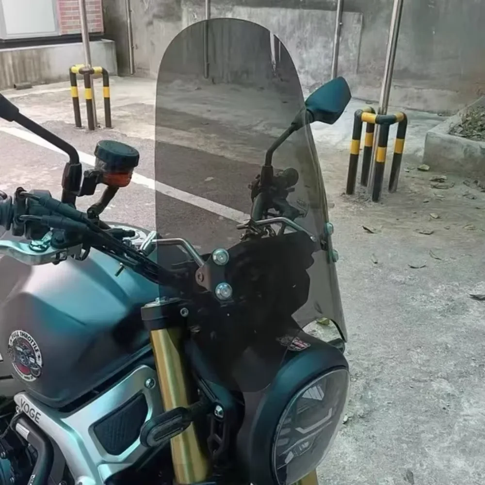 للزجاج الأمامي VOGE 500AC زجاج الصدر الزجاجي المرتفع مناسب لـ VOGE 500 AC AC500