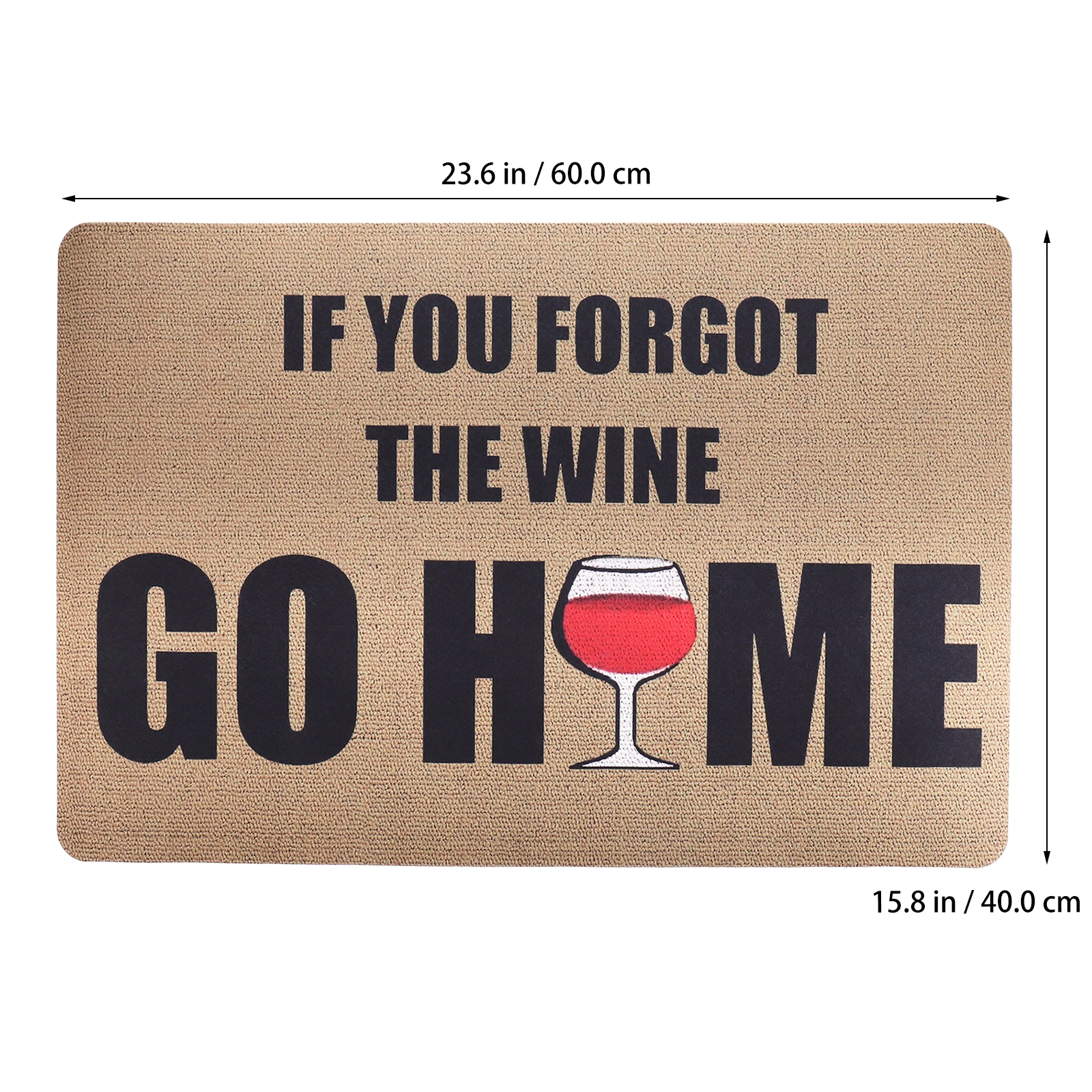 Creative Letter Printed Absorbent Floor Mat Non- Mat Decorative Ground Pad For Bedroom Living Room Home Perfect Gift