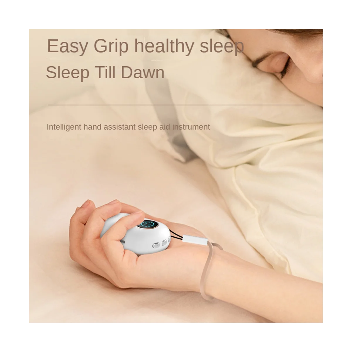 Smart Sleep Aid Device Therapy 180MAh Hand- Micro-Current alleviare l'ansia depressione strumento per il sonno veloce