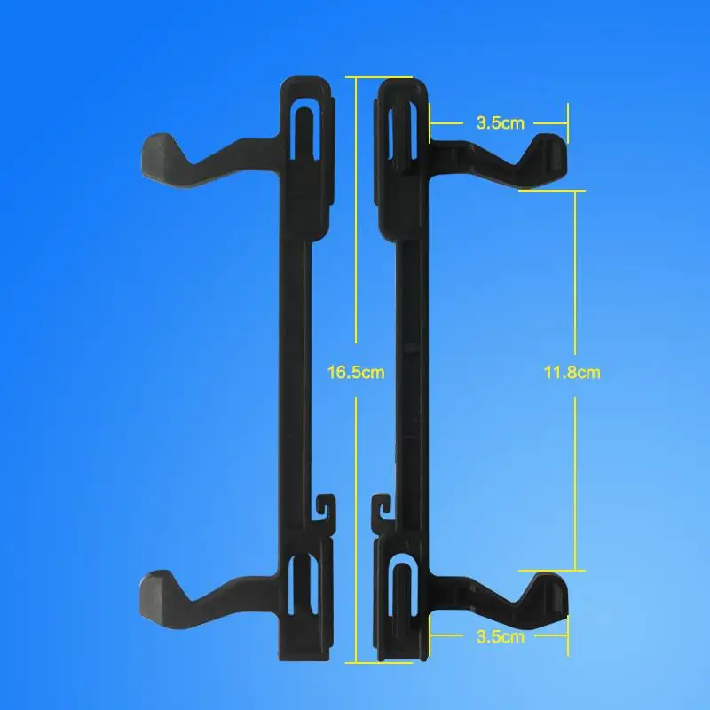 

2 Piece New Microwave Oven Door Hook Accessories Pull Door Lock Hook Switch Length 16.5cm