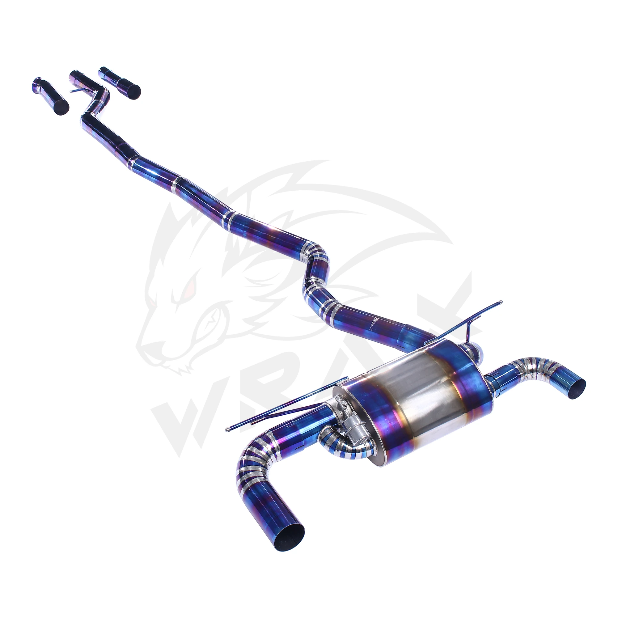 WRAX Exhaust For BMW 2 3 4 5Series F 2007-2020  titanium alloy Catback High Performance Exhaust Exhaust Systems Tail Performance