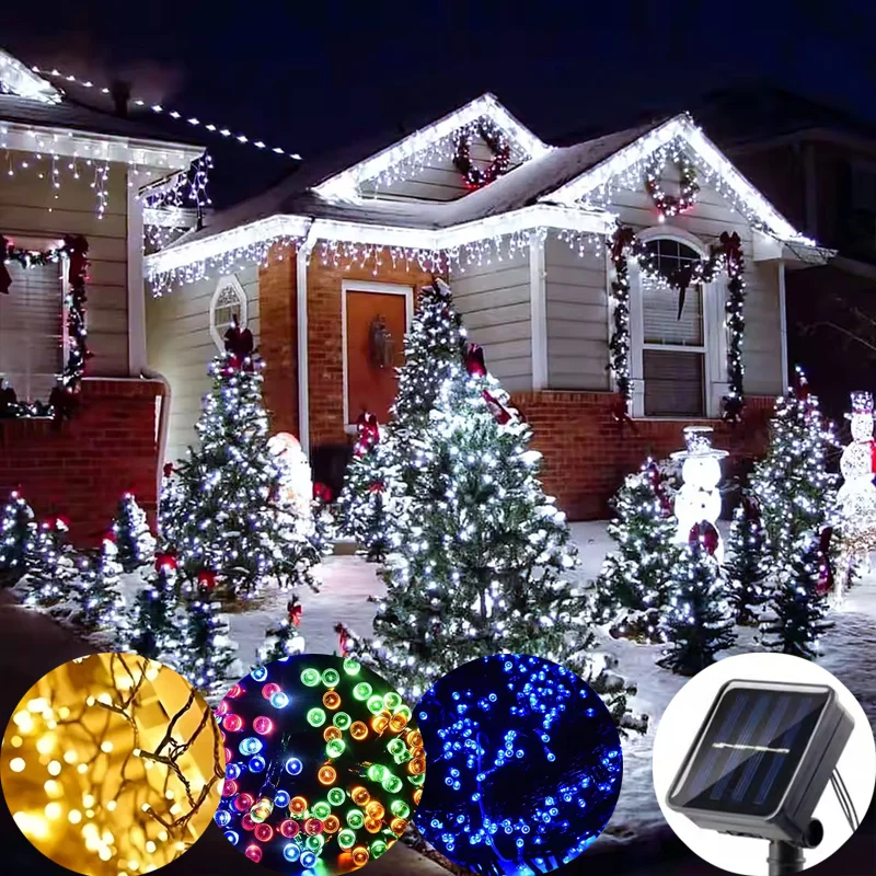 

Наружный светодиодный солнечный мерцающий светильник, гирлянда для дома, клумбы, пляжной виллы, пейзажные фонари, украшение для двора, сада, атмосферный свет