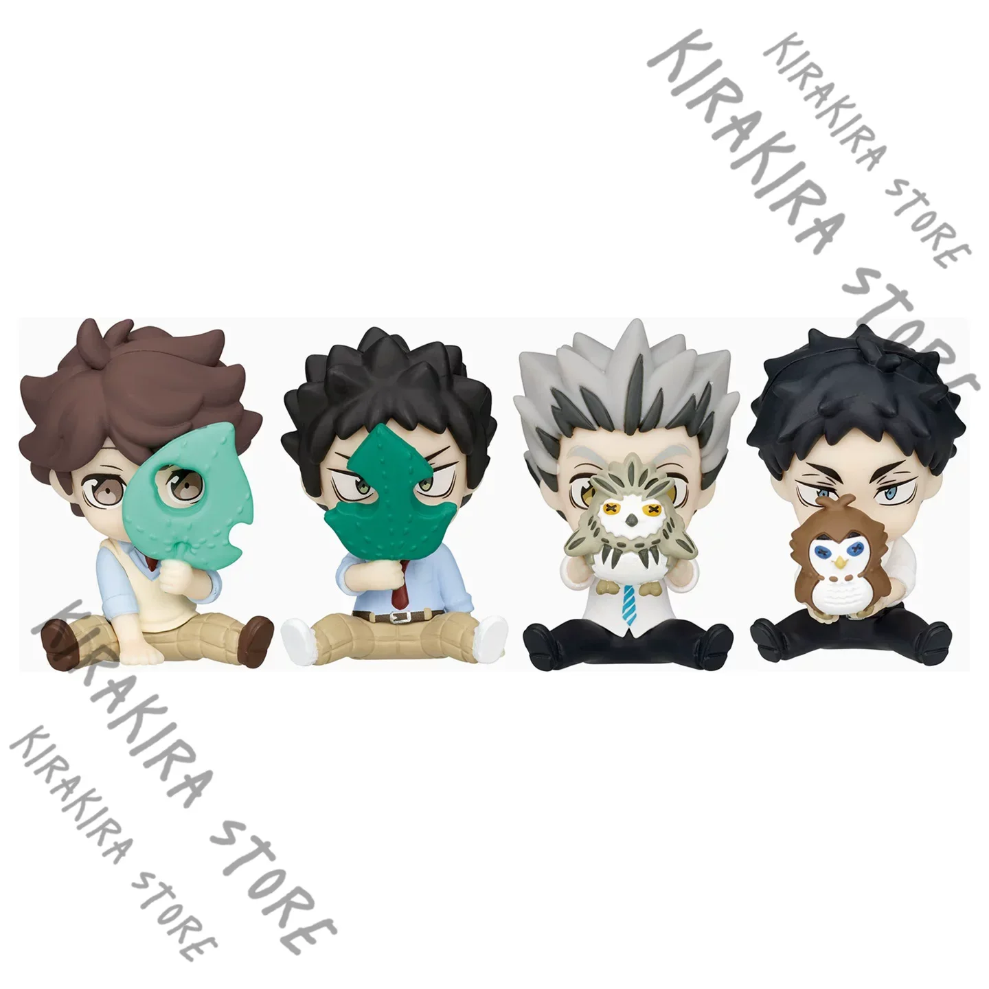 Haikyuu!! Akaashi Keiji Oikawa Tooru Hajime Iwaizumi Cosplay Model Kit Figurine Garage Kits Ornament Aoba Johsai High School
